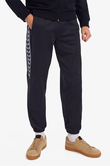 Fred Perry Panelled Taped Track Miesten Housut Laivastonsininen | FI 1707NWYB